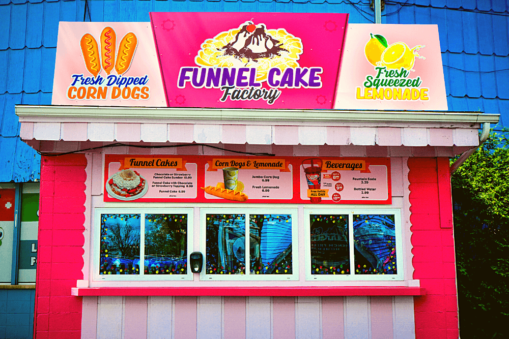 Funnel Cake Factory Building