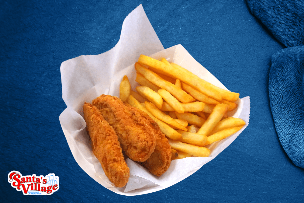 Mrs Claus Kitchen - Chicken Strips and Fries