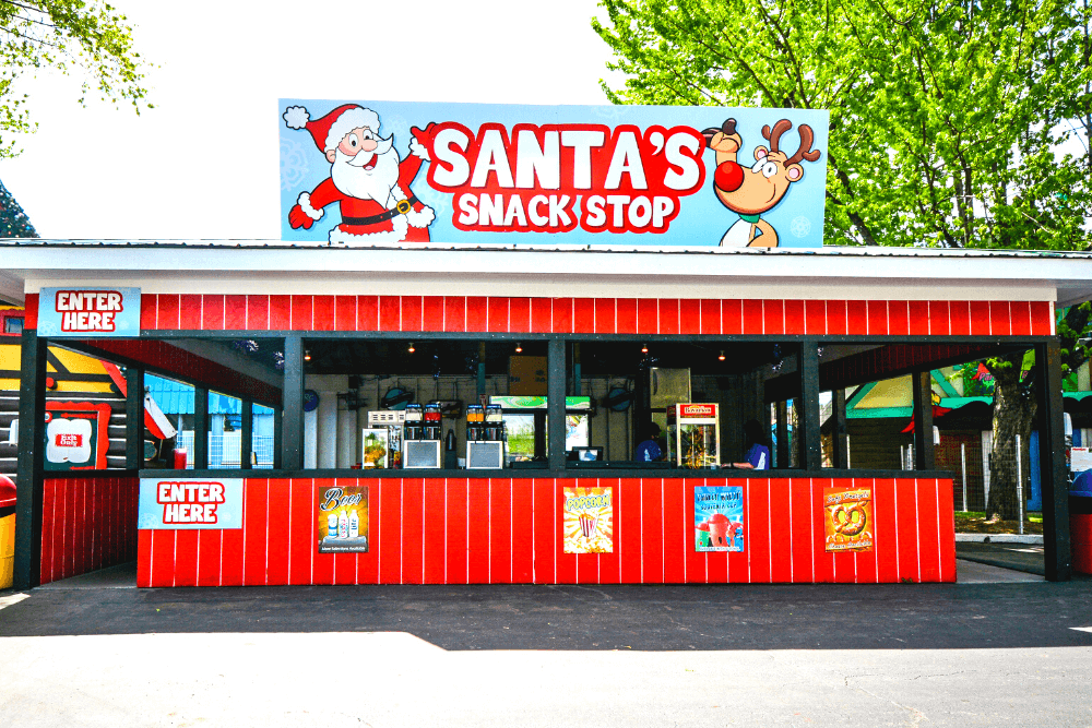 Santa's Snack Stop Building